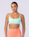 Muscle Nation Bralettes Darling Bralette - Ocean Wave