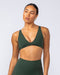 Muscle Nation Bralettes Embody Bralette - Dark Olive