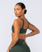 Muscle Nation Bralettes Embody Bralette - Dark Olive
