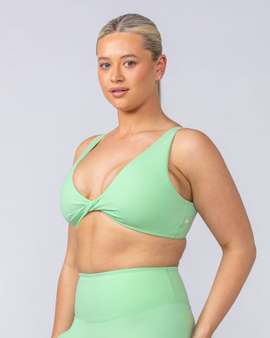 Muscle Nation Bralettes Embody Bralette - Lime Splice