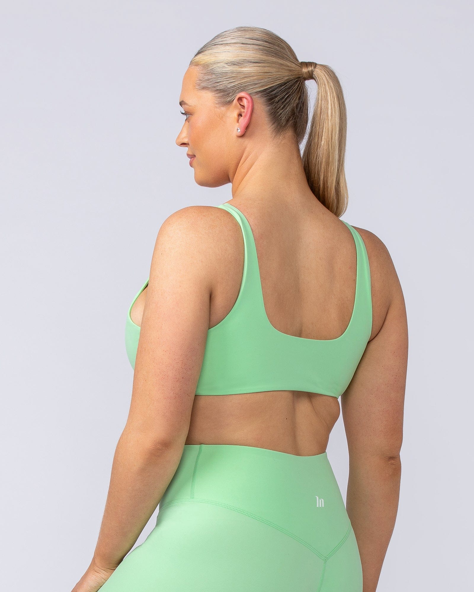 Muscle Nation Bralettes Embody Bralette - Lime Splice