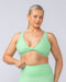 Muscle Nation Bralettes Embody Bralette - Lime Splice