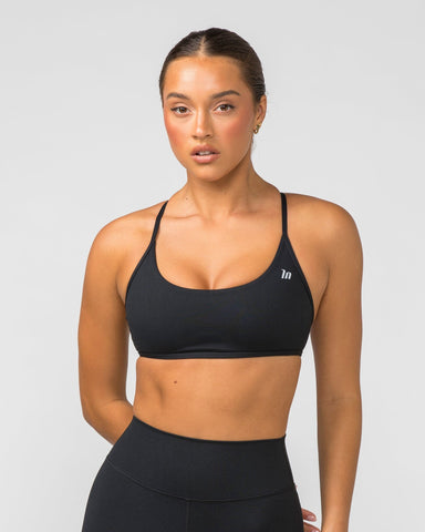Muscle Nation Bralettes Essence Bralette - Black