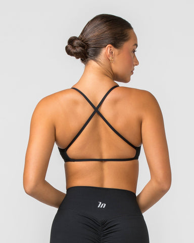 Muscle Nation Bralettes Essence Bralette - Black