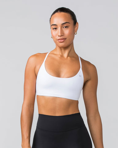 Muscle Nation Bralettes Essence Bralette - White