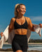 Muscle Nation Bralettes Fantasy Rib Bralette - Black