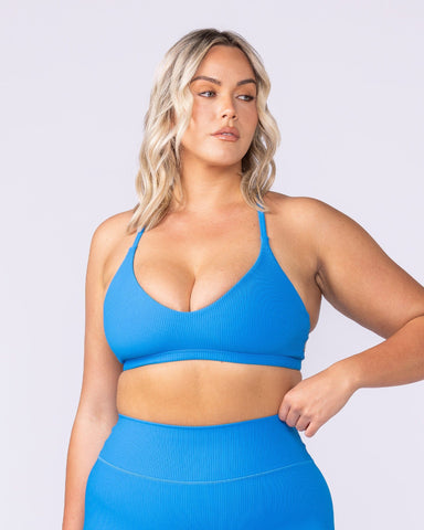 Muscle Nation Bralettes Fantasy Rib Bralette - Malibu