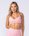 Muscle Nation Bralettes Fantasy Rib Bralette - Petal Pink
