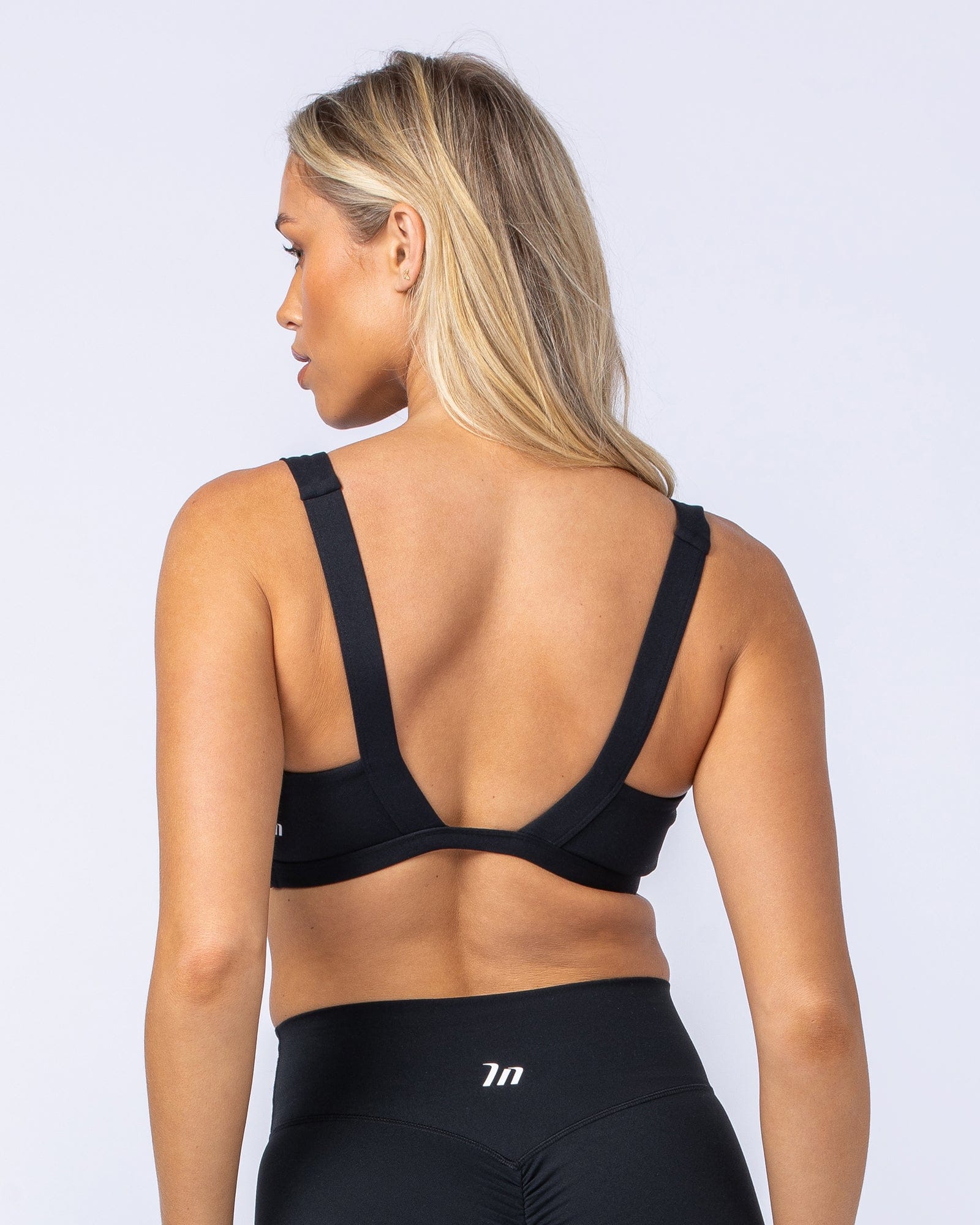 Muscle Nation Bralettes Glow Bralette - Black