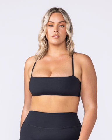 Muscle Nation Bralettes Halo Bralette - Black