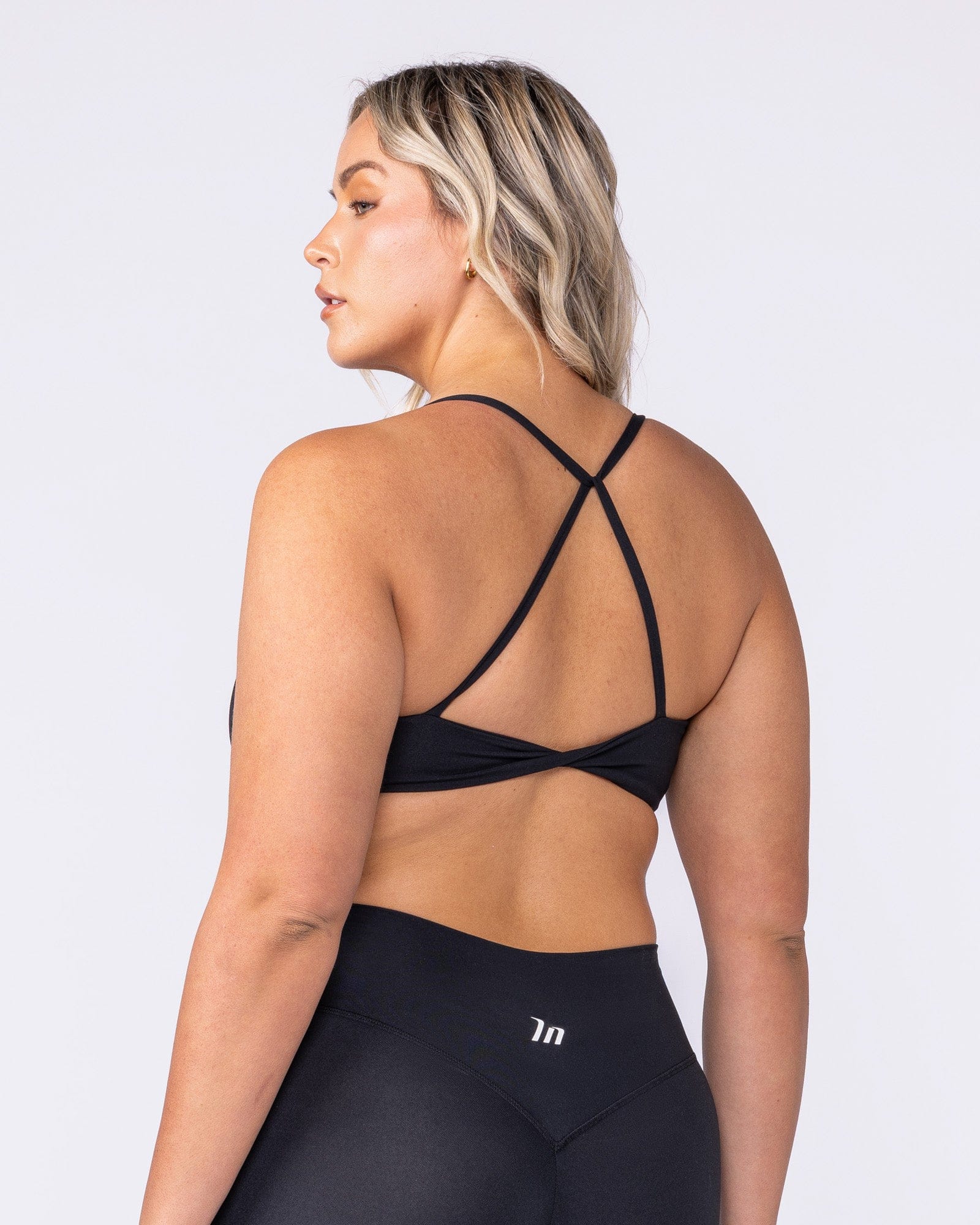 Muscle Nation Bralettes Halo Bralette - Black