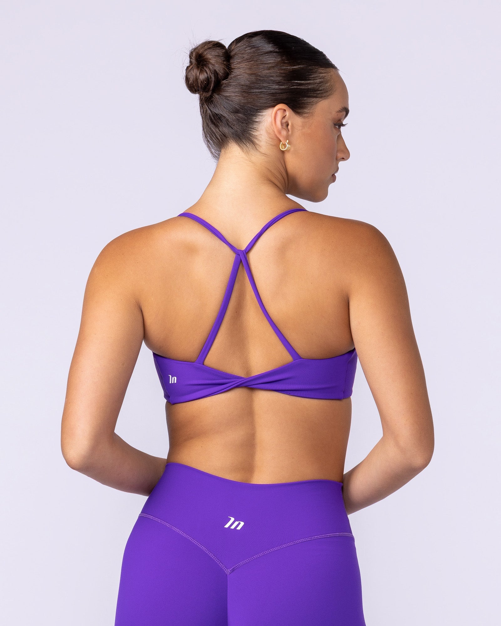 Muscle Nation Bralettes Halo Bralette - Grape