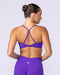 Muscle Nation Bralettes Halo Bralette - Grape
