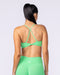 Muscle Nation Bralettes Halo Bralette - Neon Apple