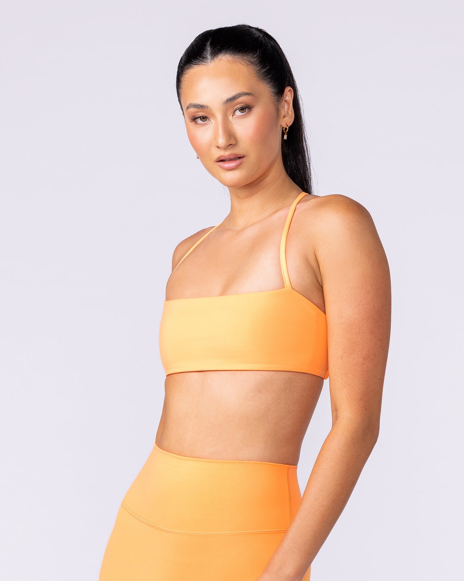 Muscle Nation Bralettes Halo Bralette - Tangelo