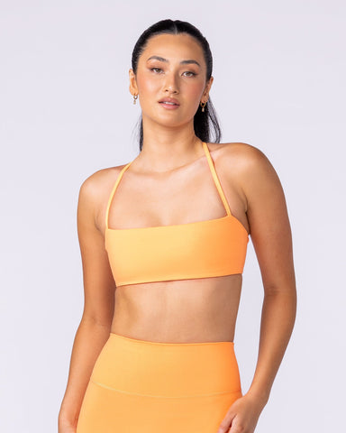 Muscle Nation Bralettes Halo Bralette - Tangelo