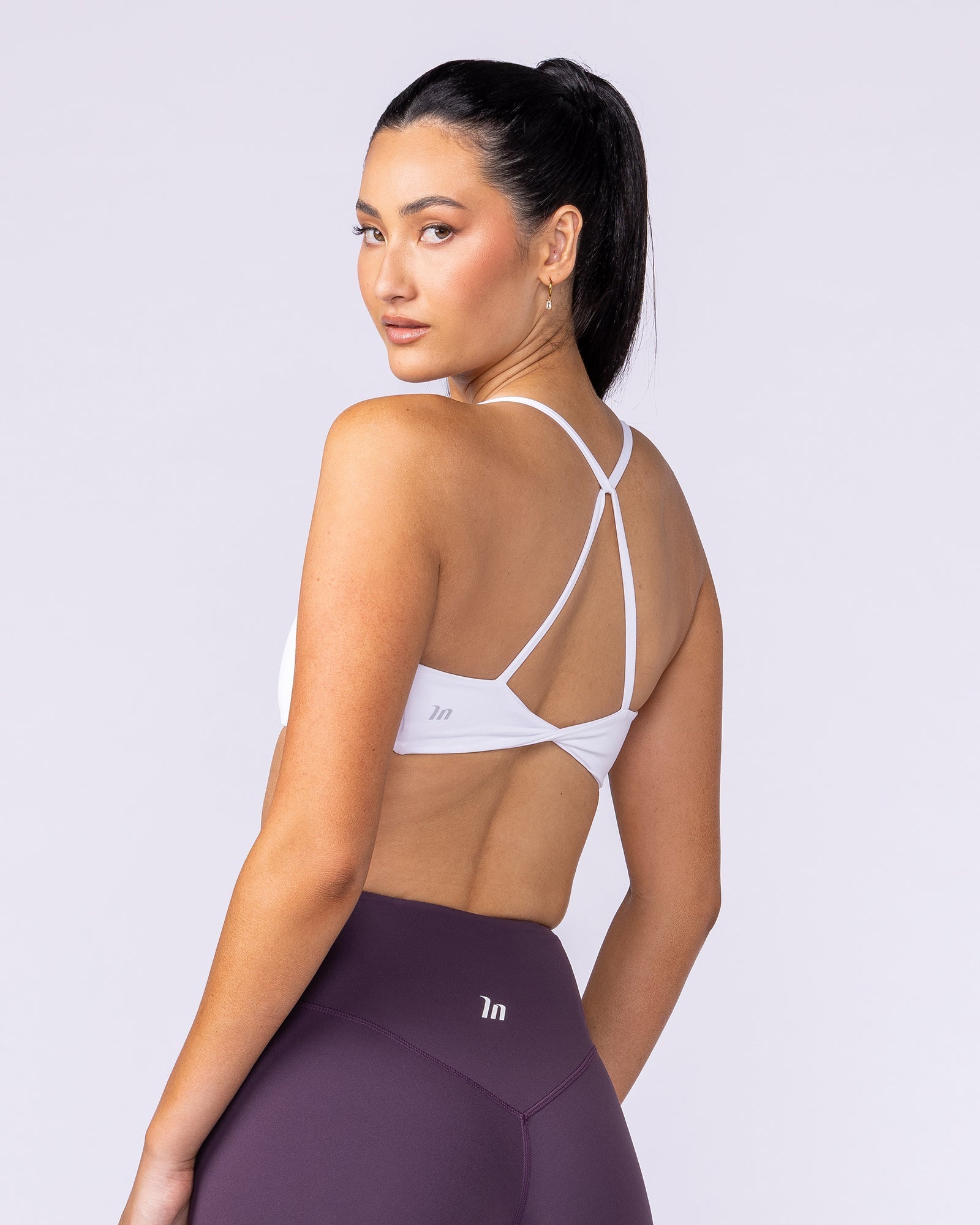 Muscle Nation Bralettes Halo Bralette - White