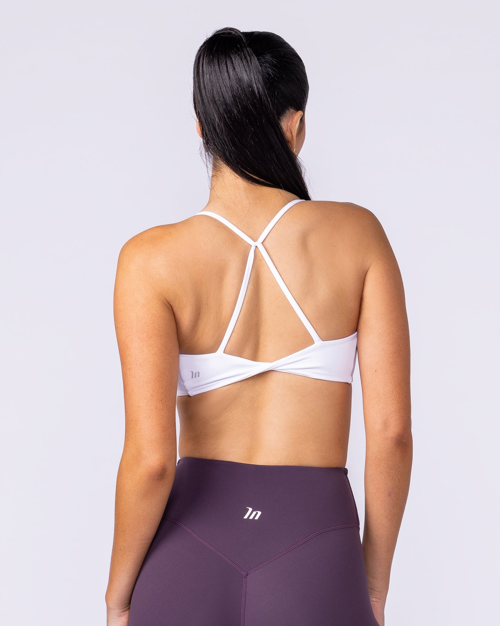 Muscle Nation Bralettes Halo Bralette - White