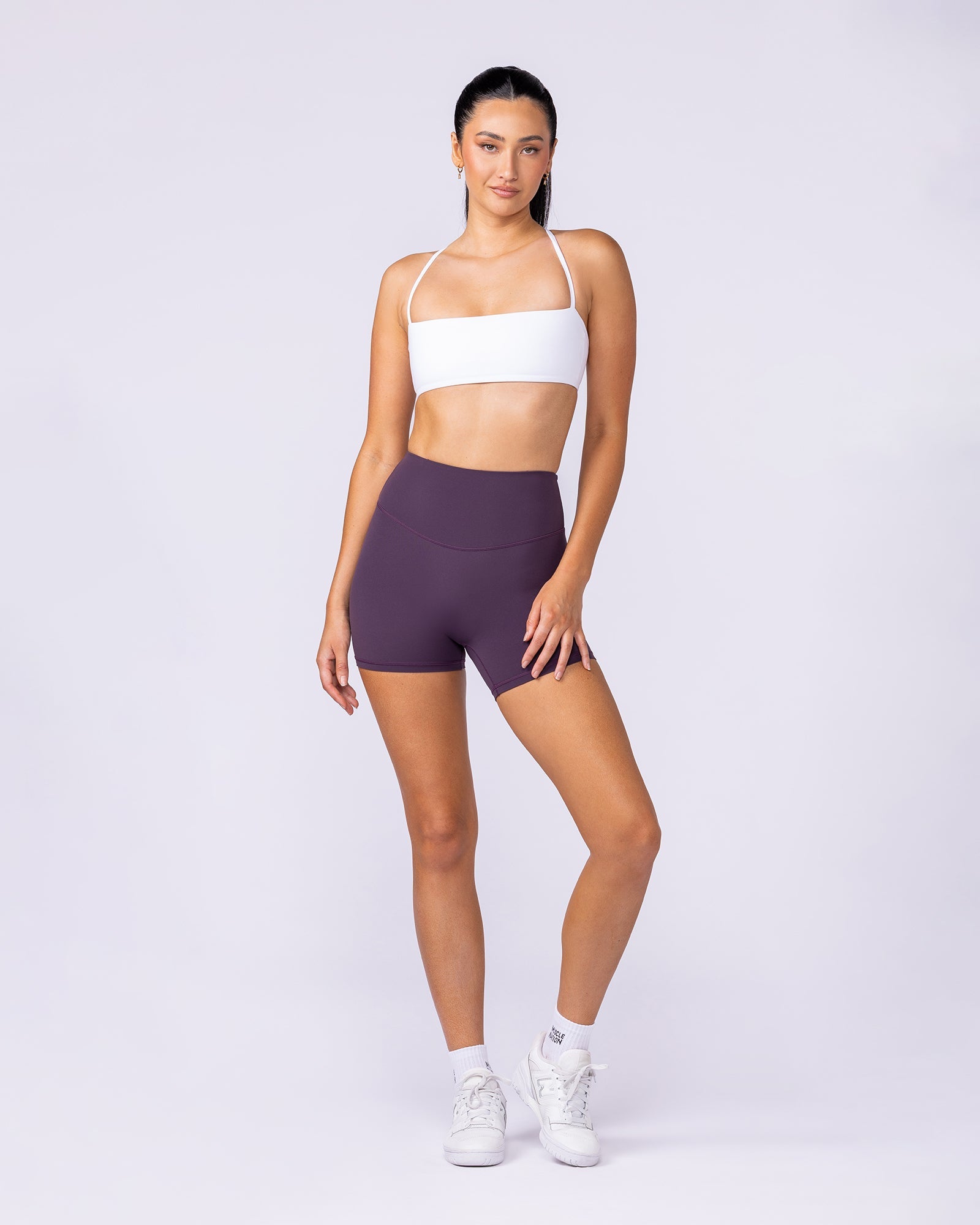 Muscle Nation Bralettes Halo Bralette - White