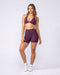 Muscle Nation Bralettes Halter Bralette - Cranberry