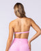 Muscle Nation Bralettes Halter Bralette - Pink Frosting