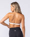 Muscle Nation Bralettes Halter Bralette - White
