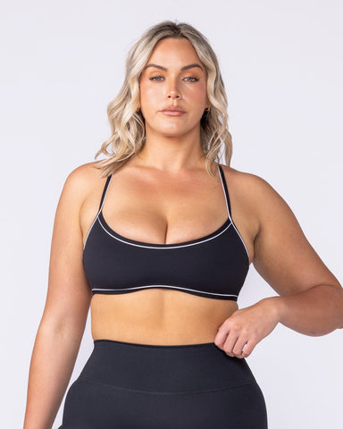 Muscle Nation Bralettes Haze Bralette - Black