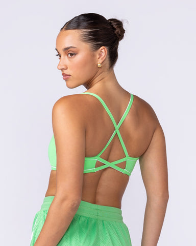 Muscle Nation Bralettes Haze Bralette - Key Lime