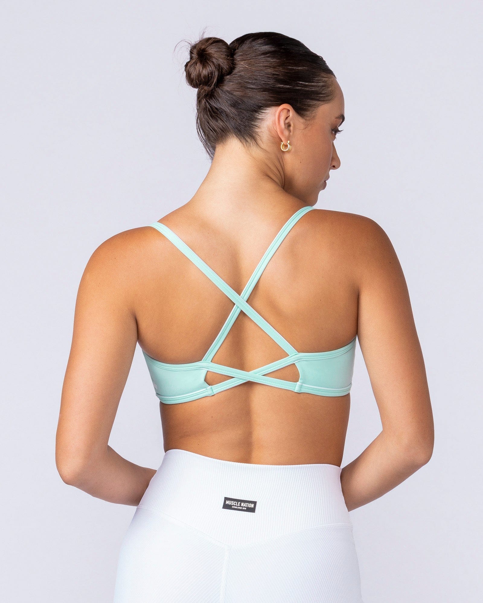 Muscle Nation Bralettes Haze Bralette - Ocean Wave