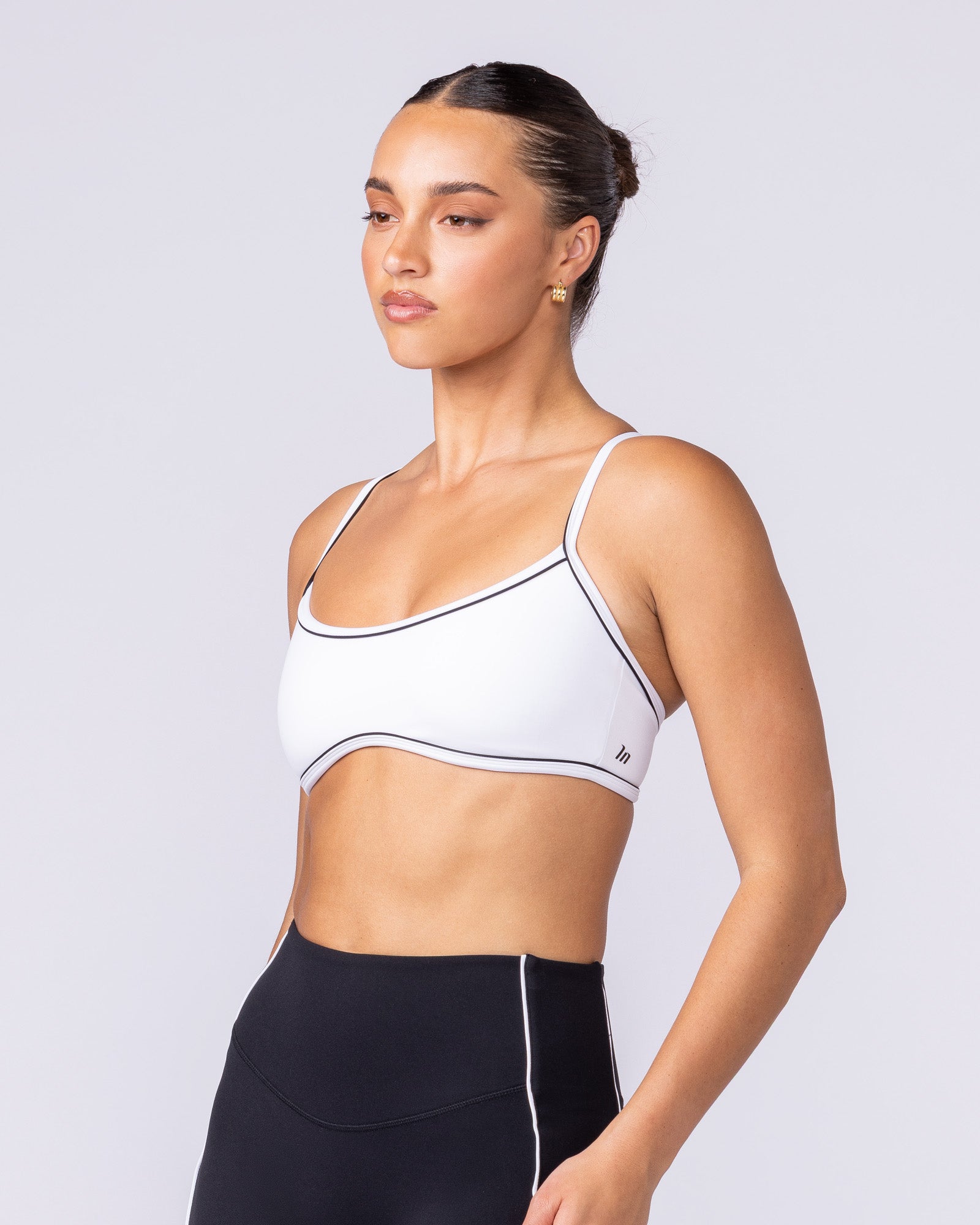Muscle Nation Bralettes Haze Bralette - White