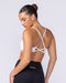 Muscle Nation Bralettes Haze Bralette - White