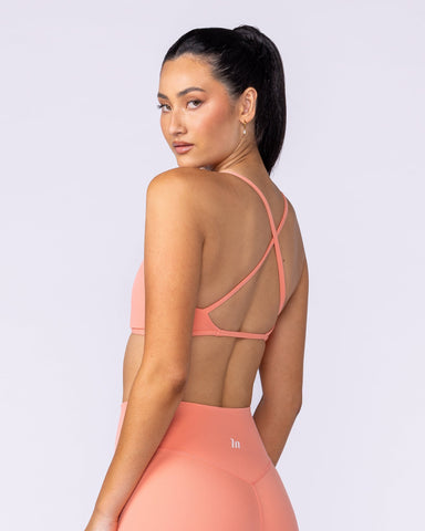 Muscle Nation Bralettes Honey Bralette - Peachy