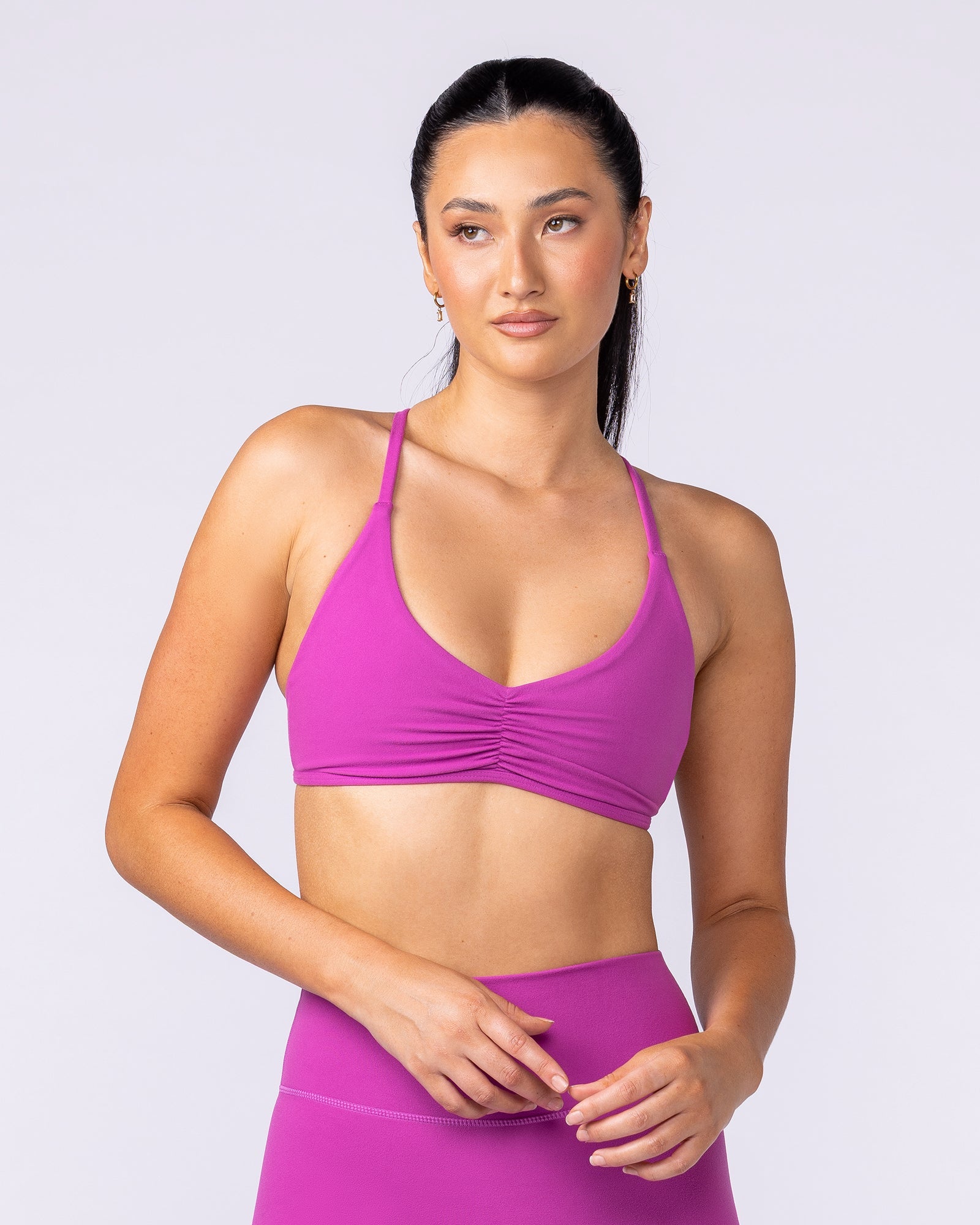 Muscle Nation Bralettes Honey Bralette - Radiant Orchid