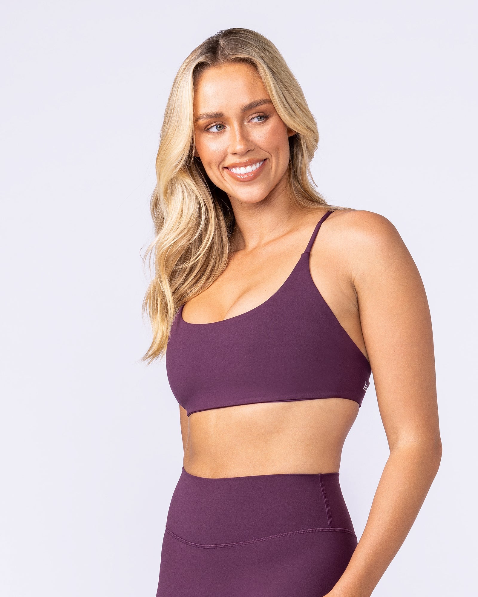 Muscle Nation Bralettes Liberty Strike Bralette - Cranberry