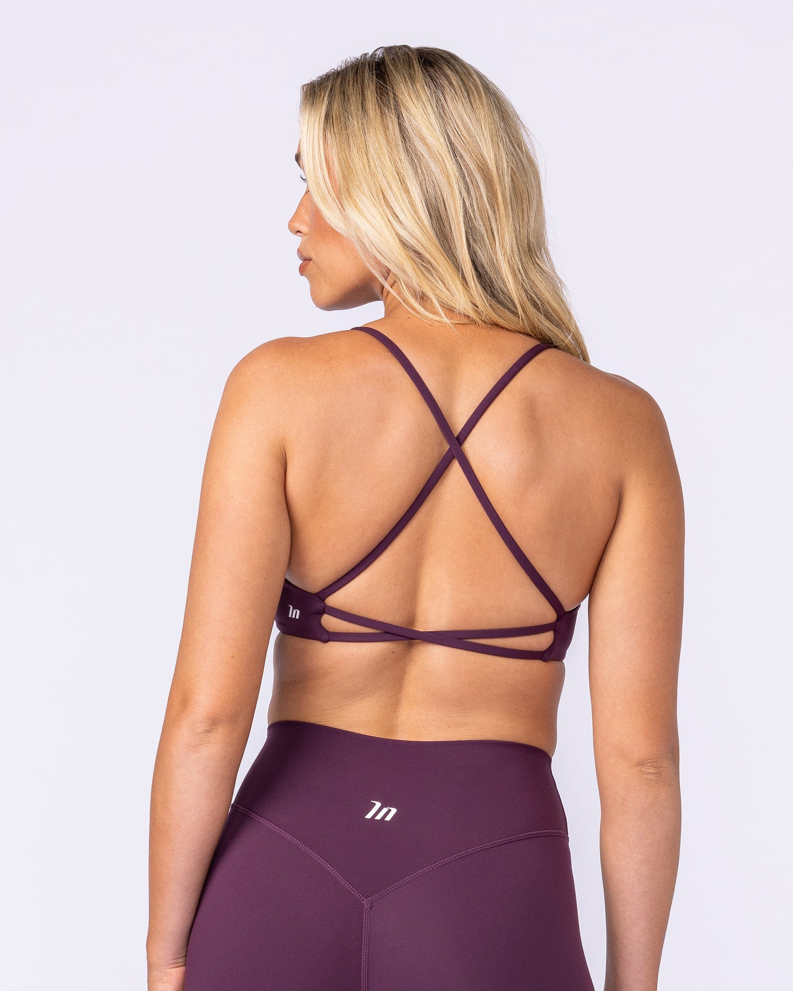 Muscle Nation Bralettes Liberty Strike Bralette - Cranberry
