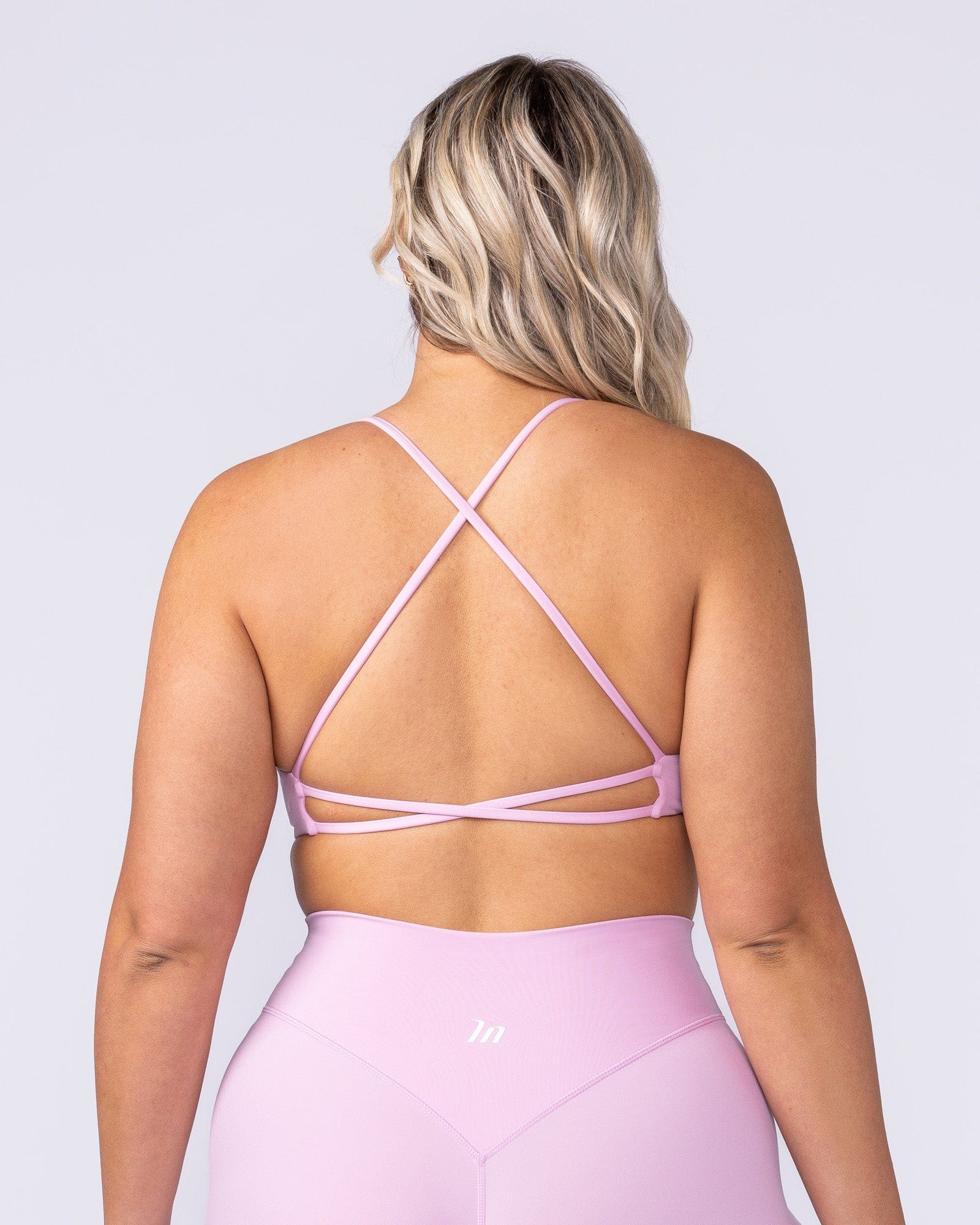 Muscle Nation Bralettes Liberty Strike Bralette - Rosewater