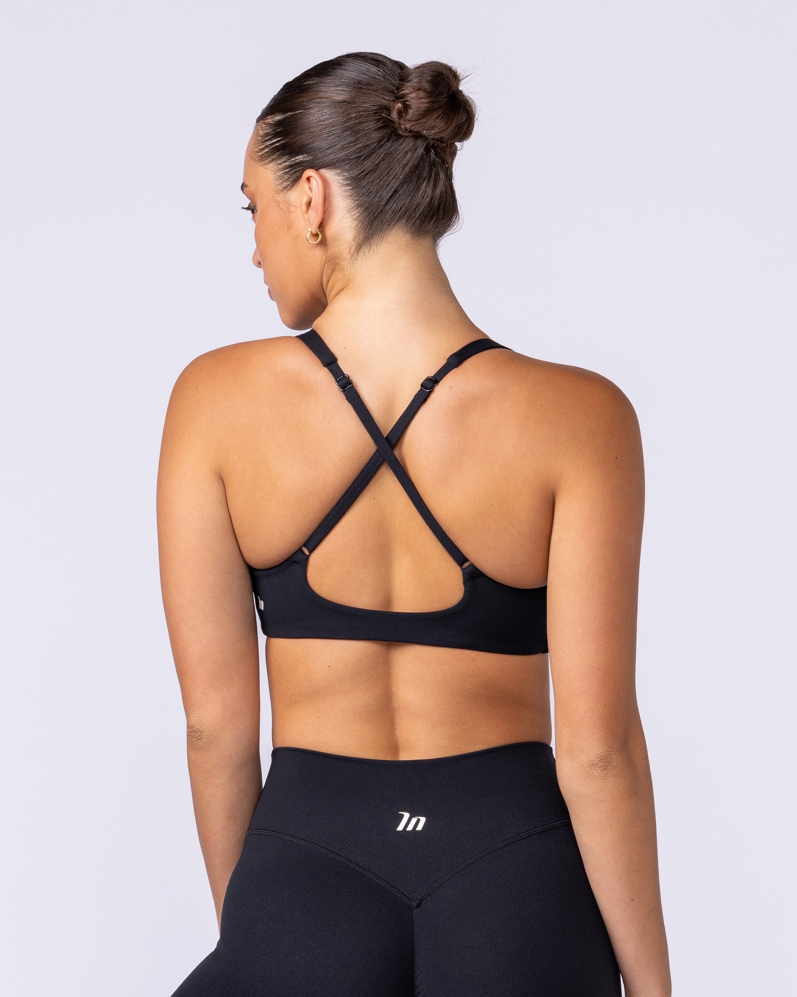 Muscle Nation Bralettes Lustre Bralette - Black