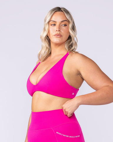 Muscle Nation Bralettes Lustre Bralette - Cosmo