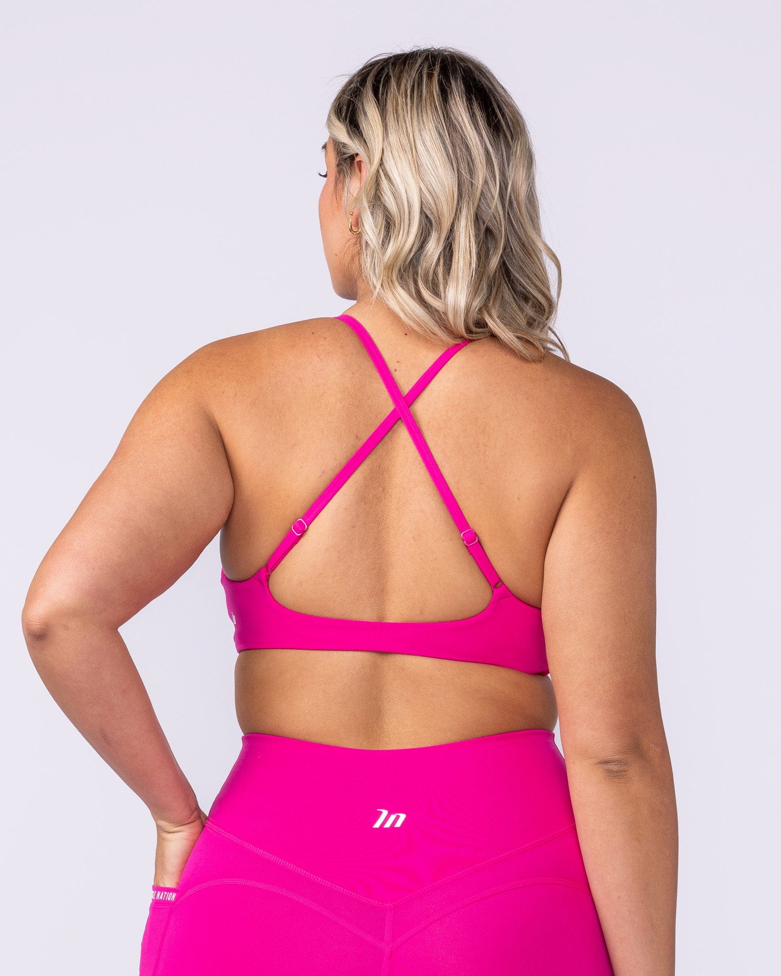 Muscle Nation Bralettes Lustre Bralette - Cosmo