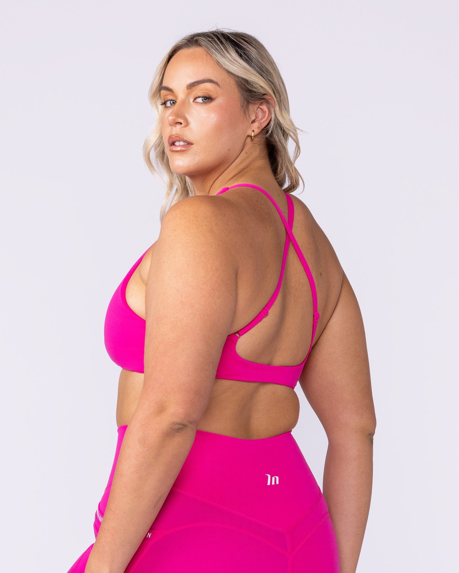 Muscle Nation Bralettes Lustre Bralette - Cosmo