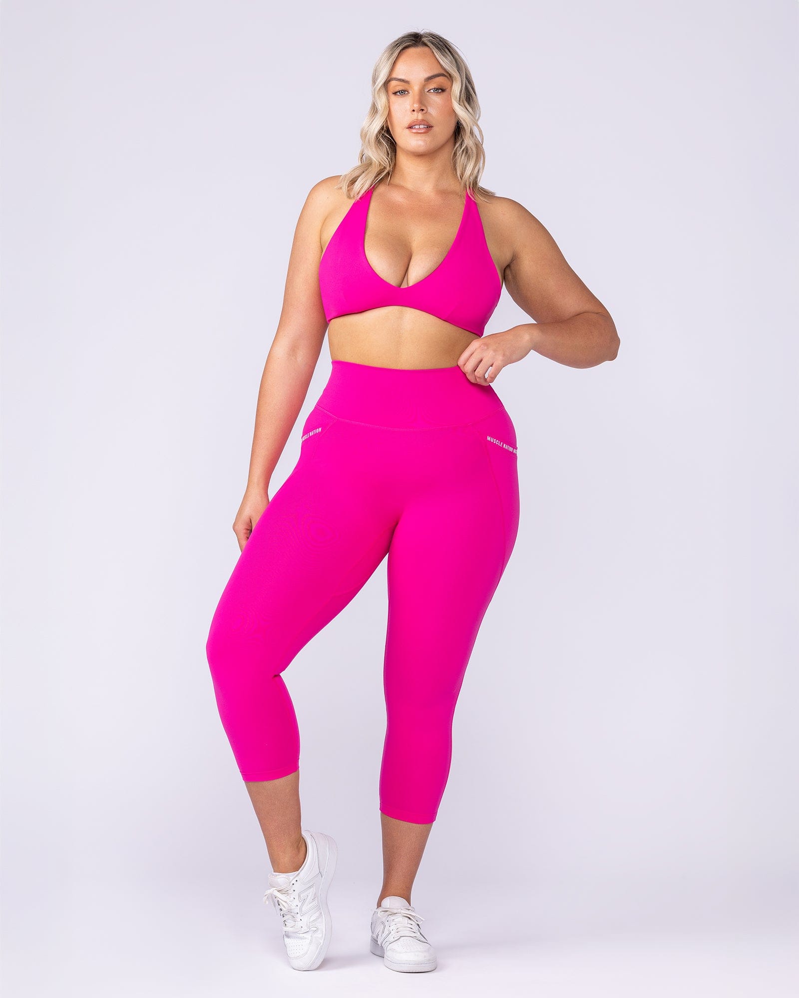 Muscle Nation Bralettes Lustre Bralette - Cosmo
