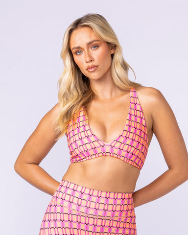 Muscle Nation Bralettes Lustre Bralette - Hypnotic
