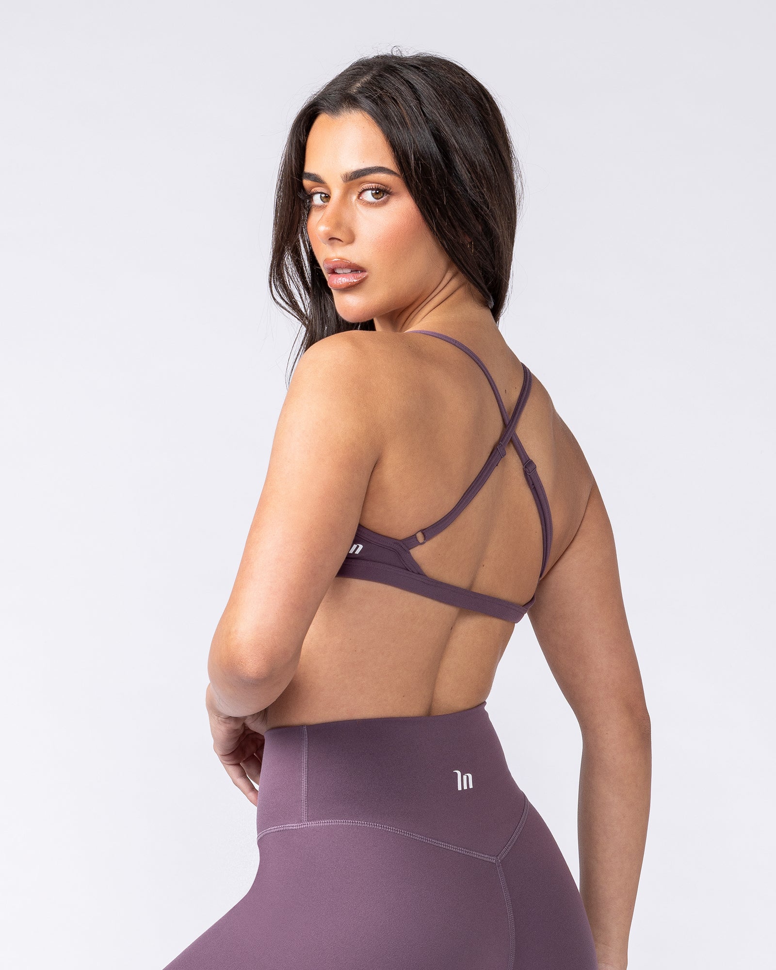 Muscle Nation Bralettes Mini Lift Bralette - Dark Thistle