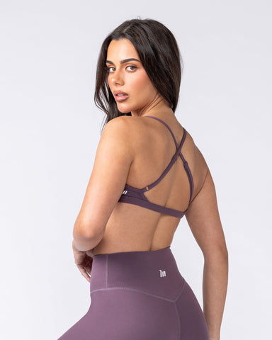 Muscle Nation Bralettes Mini Lift Bralette - Dark Thistle