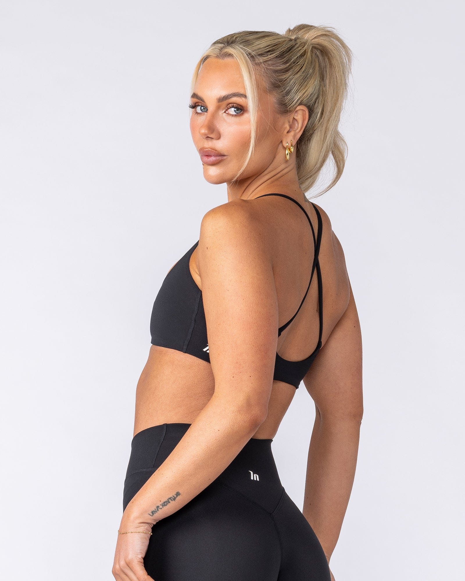 Muscle Nation Bralettes Minimal Bralette - Black