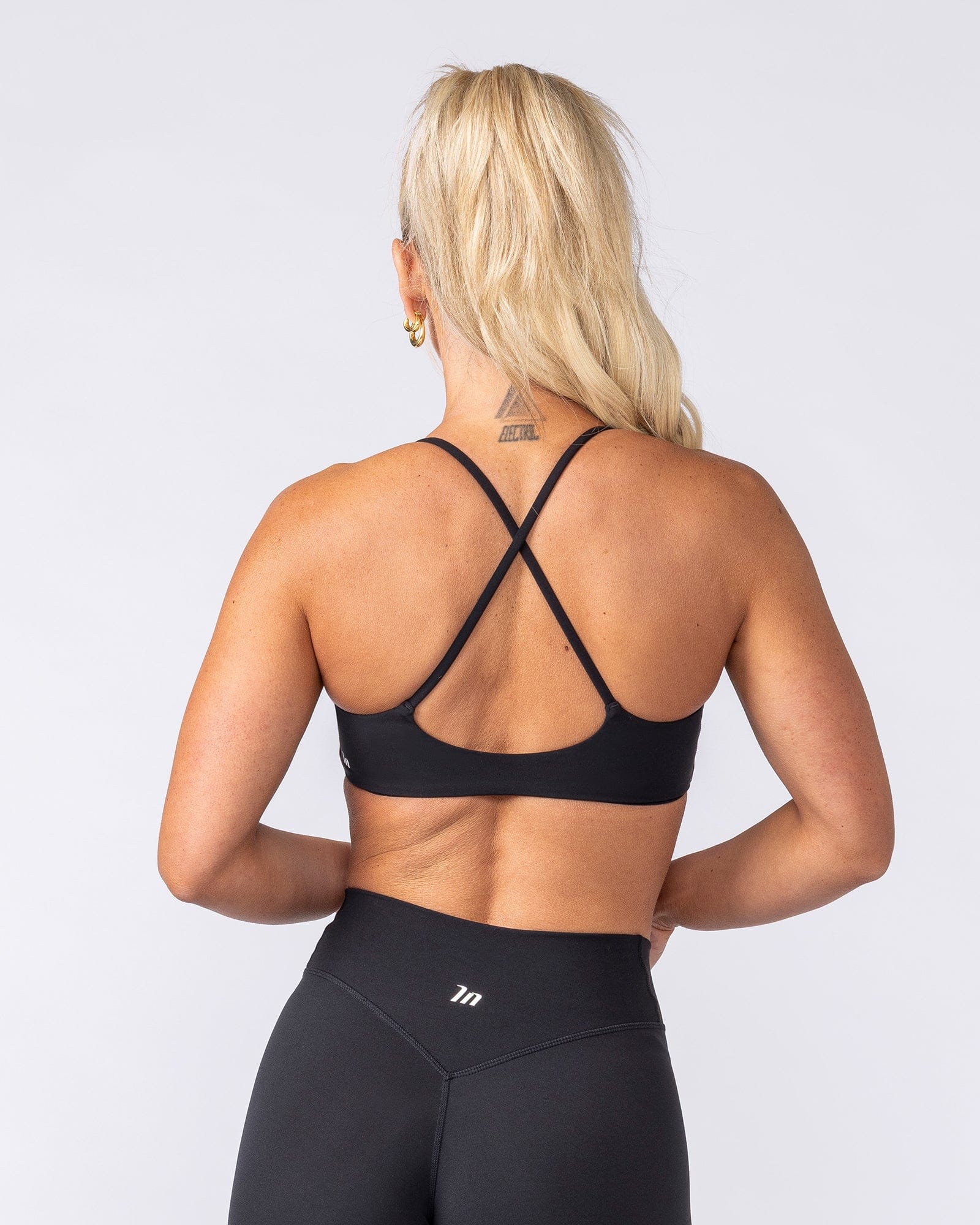 Muscle Nation Bralettes Minimal Bralette - Black