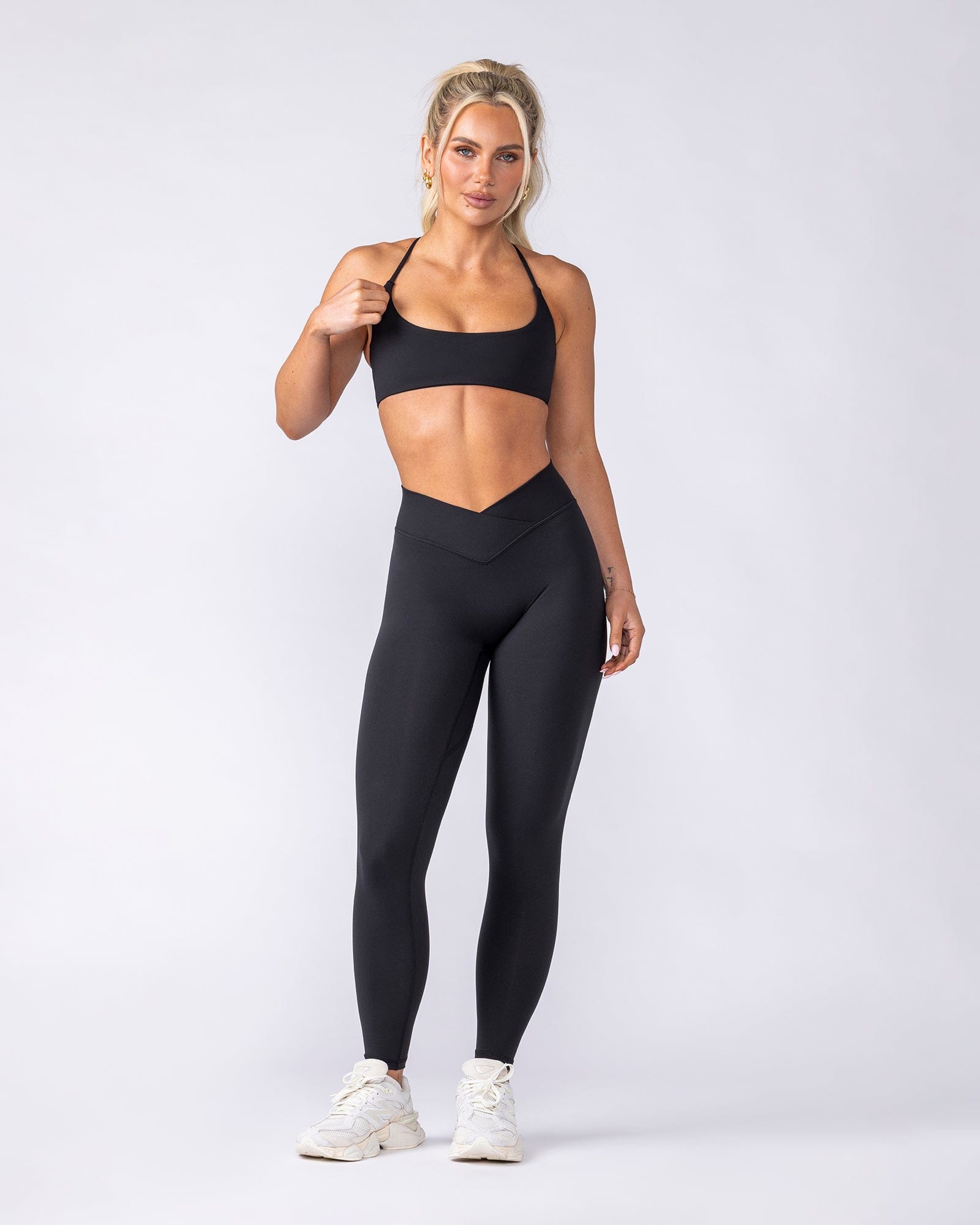 Muscle Nation Bralettes Minimal Bralette - Black