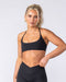 Muscle Nation Bralettes Minimal Bralette - Black
