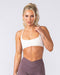 Muscle Nation Bralettes Minimal Bralette - Travertine