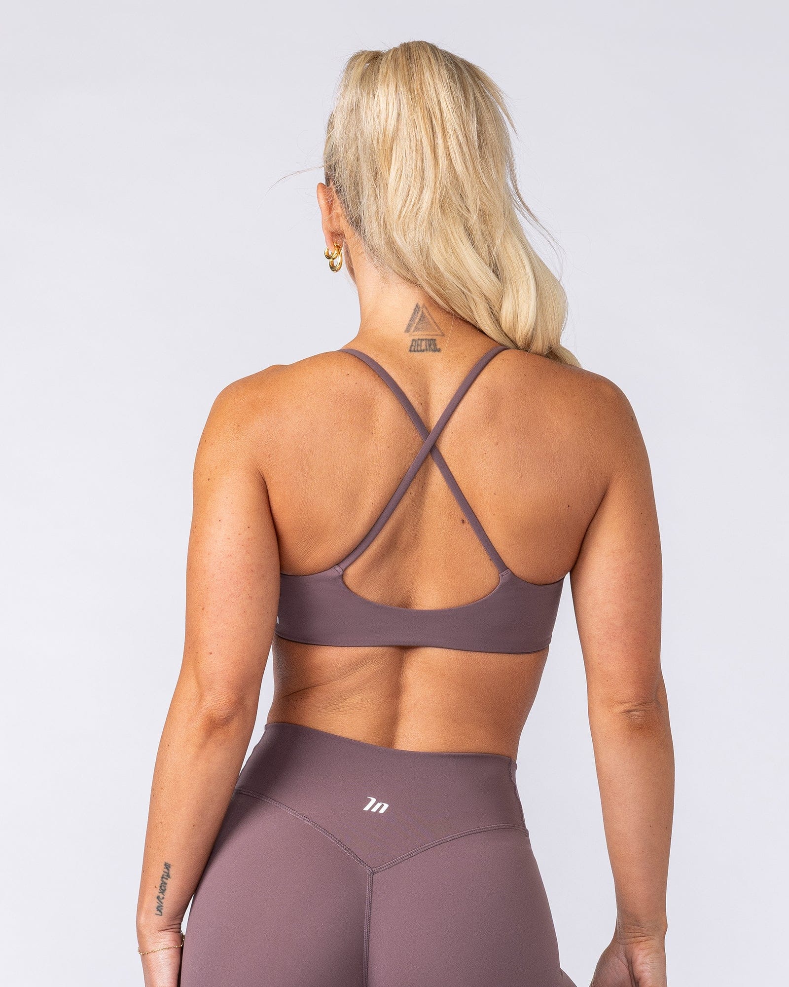 Muscle Nation Bralettes Minimal Bralette - Umber